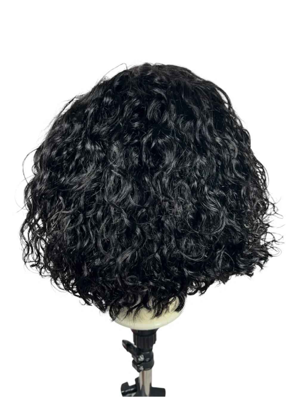 UNICE Human Hair Water Wave Pre Cut 10 Inch Wig